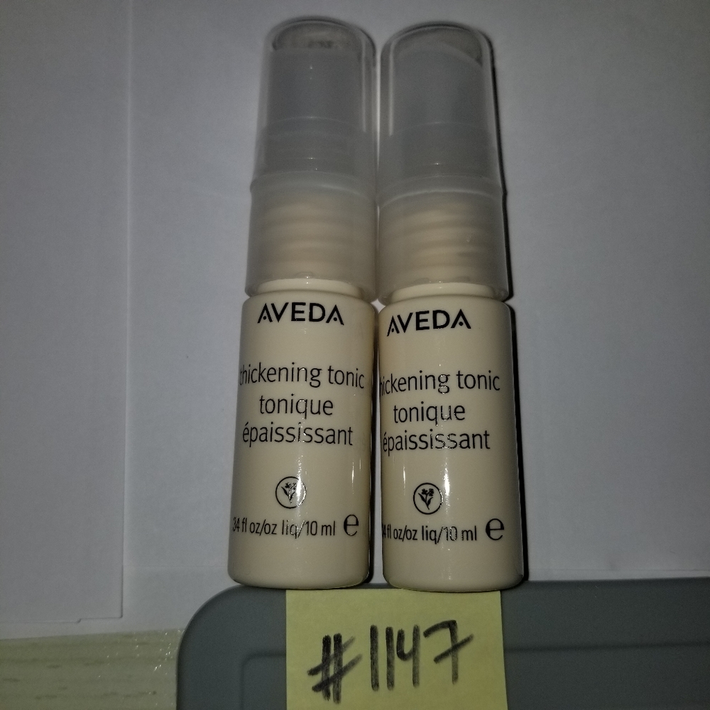 🌍 #1147 2 .34 fl oz NEW Aveda Thickening Tonic Spray